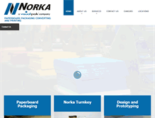 Tablet Screenshot of norkainc.com